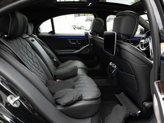 Mercedes-Benz S-KLASSE 350d 4MATIC Lang AMG Line Burmester Chauffeur Pakket Stoelkoeling 360 Camera