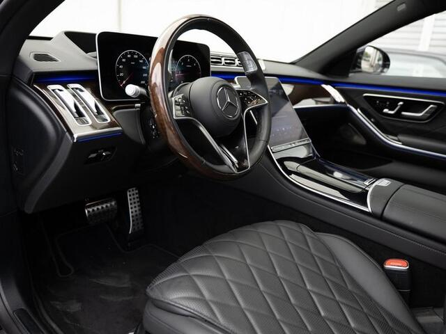 Mercedes-Benz S-KLASSE 350d 4MATIC Lang AMG Line Burmester Chauffeur Pakket Stoelkoeling 360 Camera