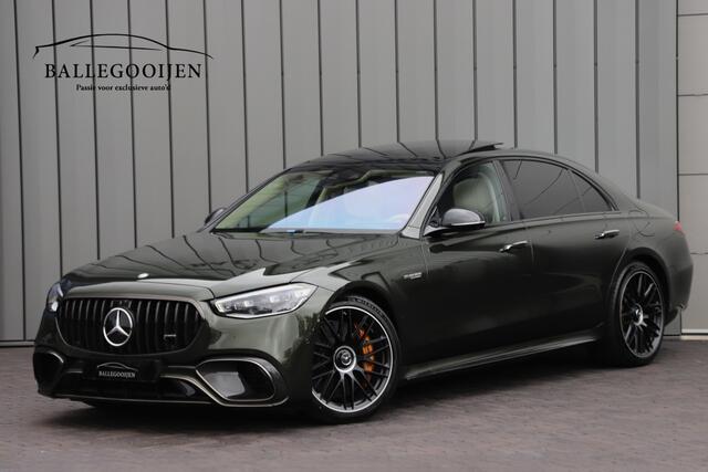 Mercedes-Benz S-KLASSE AMG 63 S E Performance | 802PK | Business-class | Ceramisch | Massage | 4W-Sturing | Burmester High-end | Manufaktur | Carbon | Luchtv. | 2025.