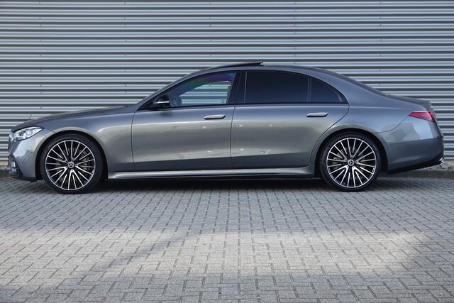 Mercedes-Benz S-KLASSE 580 4MATIC Lang AMG Line | Burmester 4D | Chauffeurspakket | Massage | Schermen | Achteras Besturing | | NP € 247585 |