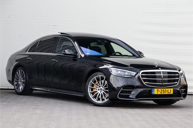 Mercedes-Benz S-KLASSE 450 Lang AMG Chauffeurspakket, Achterasbesturing, Leder Exclusief, Massage, Burmester, Head-up