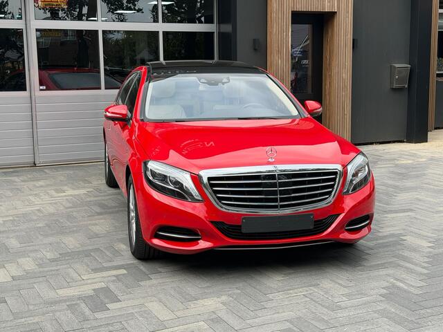 Mercedes-Benz S-KLASSE S 500 4Matic Lang Prestige - Magma röt - Einzelstück