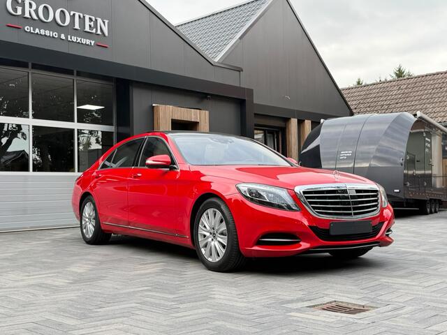 Mercedes-Benz S-KLASSE S 500 4Matic Lang Prestige - Magma röt - Einzelstück