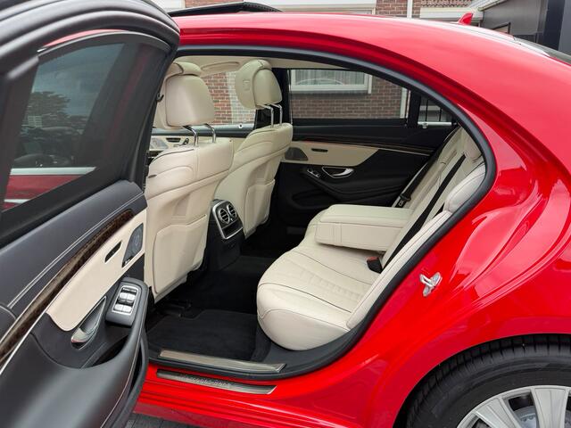 Mercedes-Benz S-KLASSE S 500 4Matic Lang Prestige - Magma röt - Einzelstück