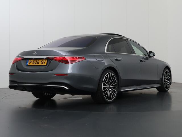 Mercedes-Benz S-KLASSE 580 e Lang AMG Line | Luchtvering | Burmester | Panoramadak | Laser led koplampen | Stoelventilatie |