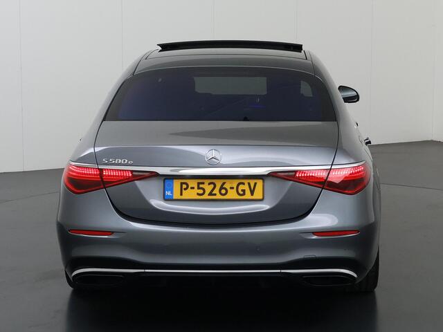 Mercedes-Benz S-KLASSE 580 e Lang AMG Line | Luchtvering | Burmester | Panoramadak | Laser led koplampen | Stoelventilatie |