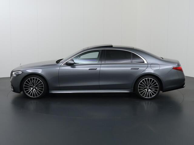 Mercedes-Benz S-KLASSE 580 e Lang AMG Line | Luchtvering | Burmester | Panoramadak | Laser led koplampen | Stoelventilatie |