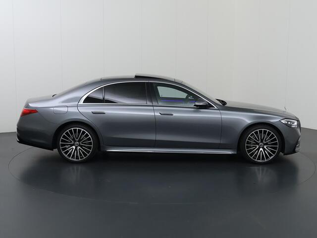 Mercedes-Benz S-KLASSE 580 e Lang AMG Line | Luchtvering | Burmester | Panoramadak | Laser led koplampen | Stoelventilatie |