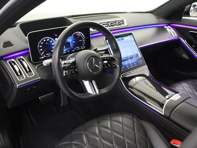 Mercedes-Benz S-KLASSE 580 e Lang AMG Line | Luchtvering | Burmester | Panoramadak | Laser led koplampen | Stoelventilatie |