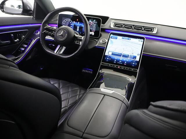 Mercedes-Benz S-KLASSE 580 e Lang AMG Line | Luchtvering | Burmester | Panoramadak | Laser led koplampen | Stoelventilatie |
