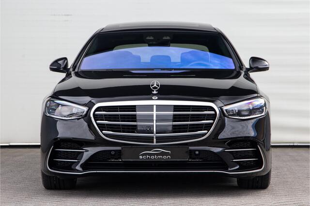 Mercedes-Benz S-KLASSE 580 e 4MATIC Lang AMG Premium Plus, Business Class, Burmester 4D, 4x Massage, Achterasbesturing, 2025