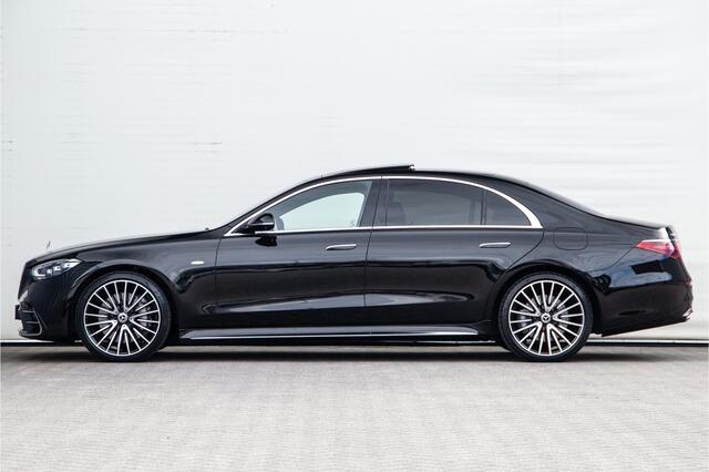 Mercedes-Benz S-KLASSE 580 e 4MATIC Lang AMG Premium Plus, Business Class, Burmester 4D, 4x Massage, Achterasbesturing, 2025