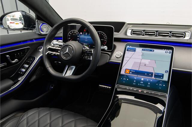 Mercedes-Benz S-KLASSE 580 e 4MATIC Lang AMG Premium Plus, Business Class, Burmester 4D, 4x Massage, Achterasbesturing, 2025