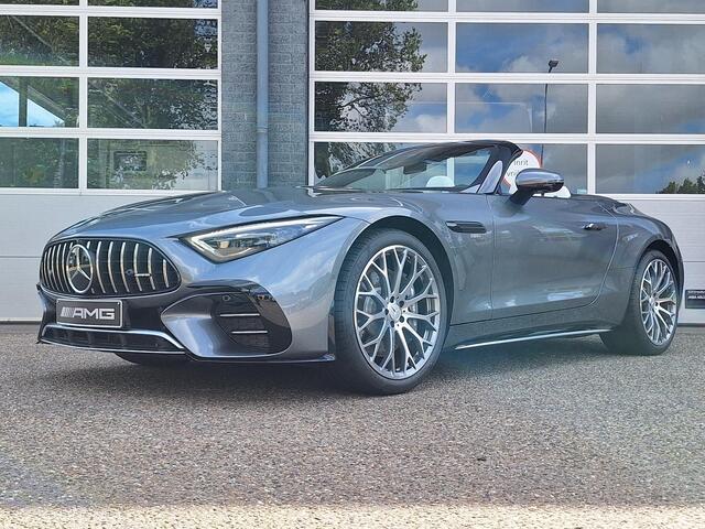 Mercedes-Benz SL-KLASSE Mercedes-AMG 43 | Premium Plus | Rijassistentiepakket Plus | V8 Stylingpakket Exterieur | AMG Aerodynamica Pakket | AMG TRACK PACE | AMG Indoor Car Cover | Burmester Surround Sound | Head-up Display | Sfeerverlichting | Apple Carplay | Android Auto