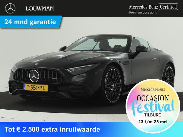 Mercedes-Benz SL-KLASSE Roadster AMG 43 | 381 pk | Distronic | 360°-Camera | Burmester | Carbon | Achterasbesturing | Inclusief 24 maanden MB Certified garantie voor Europa.