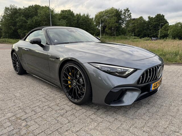 Mercedes-Benz SL-KLASSE Roadster AMG 63 4MATIC+ Multi Contour St. voll leder Verw/ Koeling/ Massage, Distronic, Burmester, Achteras Best, 360, Lift, Hud, Active Ride Control, AMG Track Pace, Oled, MBUX, Night/ Ambiente, Memory/ Park/ AMG Dynamic+/ Spiegel/ Uitrusting+ Pakket, AM