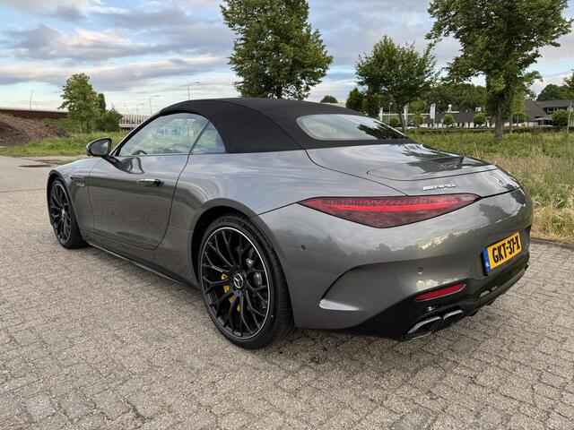 Mercedes-Benz SL-KLASSE Roadster AMG 63 4MATIC+ Multi Contour St. voll leder Verw/ Koeling/ Massage, Distronic, Burmester, Achteras Best, 360, Lift, Hud, Active Ride Control, AMG Track Pace, Oled, MBUX, Night/ Ambiente, Memory/ Park/ AMG Dynamic+/ Spiegel/ Uitrusting+ Pakket, AM