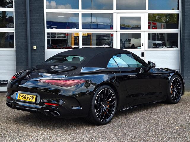 Mercedes-Benz SL-KLASSE Roadster AMG 63 4MATIC+ | AMG Carbon | AMG Nightpakket II | Burmester High-End 3D | Rijassistentiepakket | 360°Camera | Head-up display