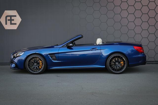 Mercedes-Benz SL-KLASSE AMG 63 | AMG DRIVERS PACKAGE | B&O | KERAMISCH | MAGIC SKY CONTROL | STOELKOELING/VERWARMING/MASSAGE | DISTRONIC PLUS | AIRSCARF | ACTIVE BODY CONTROL | MULTICONTOURZETELS | IWC KLOK | ETC