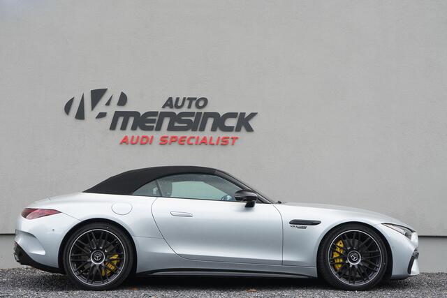 Mercedes-Benz SL-KLASSE Roadster 63 AMG 4Matic+ / Air Scarf/ Virtual Cockpit Plus/ Burmester 3D/ Vierwielbesturing/ Sportonderstel Plus/ 430kW (585PK)