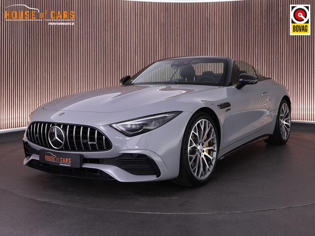 Mercedes-Benz SL-KLASSE 43AMG 380pk Roadster |Airscarf|Burmester|digital LED|memory|Apple Carplay|blind spot|360 camera|21" AMG velgen|