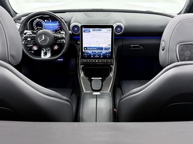 Mercedes-Benz SL-KLASSE Roadster AMG 63 4MATIC+ | Aeropdynamicapakket | 21" lichtmetalen velgen | Carbon interieur | Headup | Rijassistentiepakket |