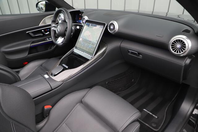 Mercedes-Benz SL-KLASSE Roadster AMG 63 4MATIC+ | 585PK | BTW | Head-up | Lift | Massage | PPF | Carbon | Aero-pakket | Air-scarf | Burmester | Distronic+ | 2022.