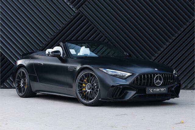 Mercedes-Benz SL-KLASSE AMG 63 4MATIC+ Aero Nightpak Distronic+ LIFT IHC+ Achteras Memory Burmester Massage HUD 360 Softclose