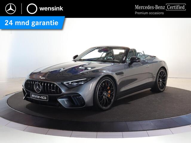 Mercedes-Benz SL-KLASSE Roadster AMG 63 S E Performance | Premium plus | Keramische remmen | Burmester | Night pakket | Performance stoelen |