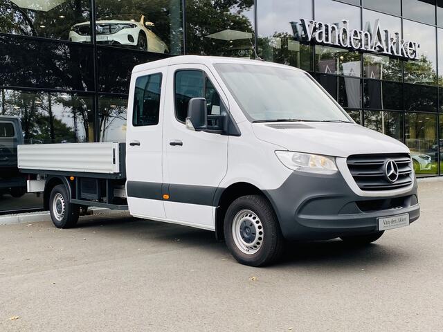 Mercedes-Benz SPRINTER 316 CDI L3 RWD 164PK Dubbele Cabine Open Laadbak (340cm) DoKa 121km // Passagiersbank // 7-Persoons // Comfort Stoel // MBUX Touchscreen // Airco // Apple Carplay