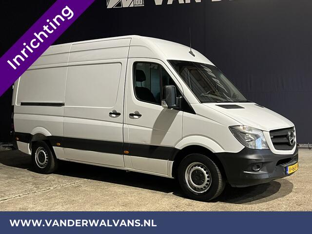 Mercedes-Benz SPRINTER 316 CDI 164pk L2H2 inrichting Euro6 Airco | 2800kg trekhaak | Omvormer Cruisecontrol, Parkeersensoren