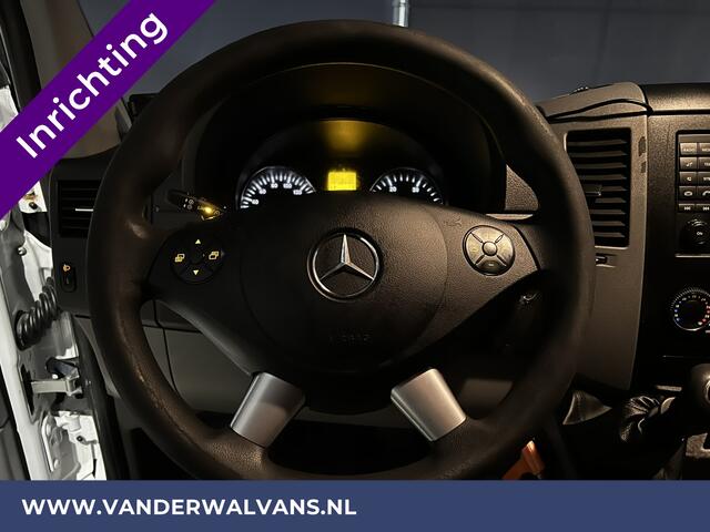 Mercedes-Benz SPRINTER 316 CDI 164pk L2H2 inrichting Euro6 Airco | 2800kg Trekhaak | Omvormer | Cruisecontrol parkeersensoren, chauffeursstoel
