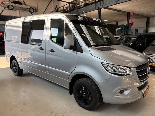 Mercedes-Benz SPRINTER 319CDI L2H1 Dubbelcabine Automaat Airco Navi Cruisecontrol Leer Xenon NIEUW BPM VRIJ