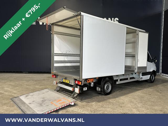 Mercedes-Benz SPRINTER 314 CDI 143pk Bakwagen 4.4m Lang Laadklep Zijdeur 975kg laadvermogen Euro6 RIJKLAAR Airco | Camera Zijdeur, Apple carplay, Android auto,