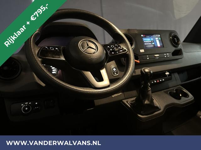 Mercedes-Benz SPRINTER 314 CDI 143pk Bakwagen 4.4m Lang Laadklep Zijdeur 975kg laadvermogen Euro6 RIJKLAAR Airco | Camera Zijdeur, Apple carplay, Android auto,