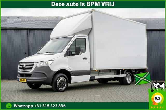 Mercedes-Benz SPRINTER 519 CDI | 3.0V6 | Bakwagen met laadklep (1000KG) | Automaat | 3.5T Trekgewicht | Luchtgeveerd | Climate | Cruise | Euro 6