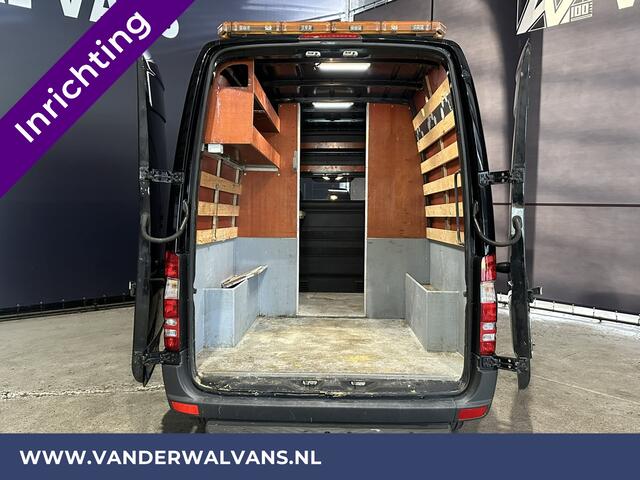 Mercedes-Benz SPRINTER 316 CDI 164pk L2H2 inrichting Euro6 Airco | Stoelverwarming | Cruiscontrol | Trekhaak Chauffeursstoel, Parkeersensoren, Bijrijdersbank