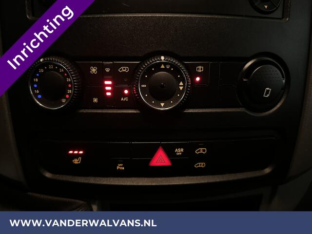 Mercedes-Benz SPRINTER 316 CDI 164pk L2H2 inrichting Euro6 Airco | Stoelverwarming | Cruiscontrol | Trekhaak Chauffeursstoel, Parkeersensoren, Bijrijdersbank