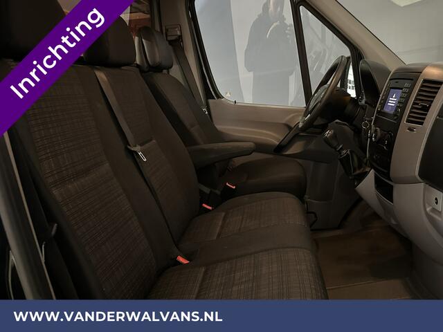 Mercedes-Benz SPRINTER 316 CDI 164pk L2H2 inrichting Euro6 Airco | Stoelverwarming | Cruiscontrol | Trekhaak Chauffeursstoel, Parkeersensoren, Bijrijdersbank