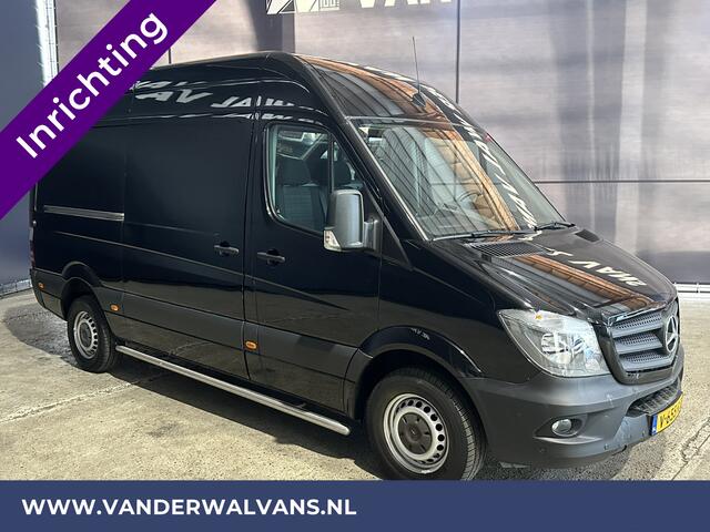 Mercedes-Benz SPRINTER 316 CDI 164pk L2H2 inrichting Euro6 Airco | Stoelverwarming | Cruiscontrol | Trekhaak Chauffeursstoel, Parkeersensoren, Bijrijdersbank