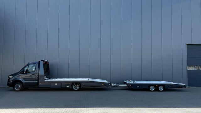 Mercedes-Benz SPRINTER 519CDI V6 | 190PK | Luchtvering | Tijhof | 29.543KM NAP | 1e Eigenaar | Autotransporter | Oprijwagen | 2022.