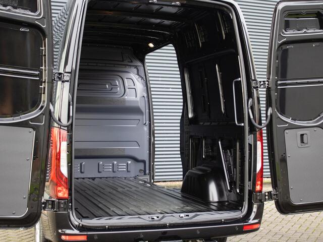 Mercedes-Benz SPRINTER 319 1.9 CDI L2H2 Pro 190 PK Automaat 3.500 kg trekgewicht, Distronic, LED koplampen, lichtmetalen velgen, geveerde stoel, achteruitrijcamera, inklapbare spiegels, stoelverwarming