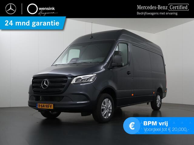 Mercedes-Benz SPRINTER 317 CDI L2 H2 | Aut. | MBUX | Parkeercamera | LM Velgen | 3-zits | Spiegelpakket | 3500 KG AHW |
