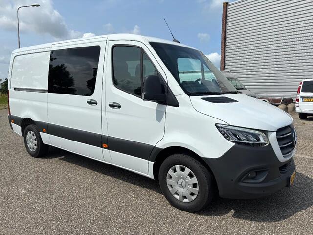 Mercedes-Benz SPRINTER 317CDI L2H1 Dubbelcabine 6+1 Pers Automaat Airco Navi Camera 3500KG Trekhaak NIEUW BPM VRIJ