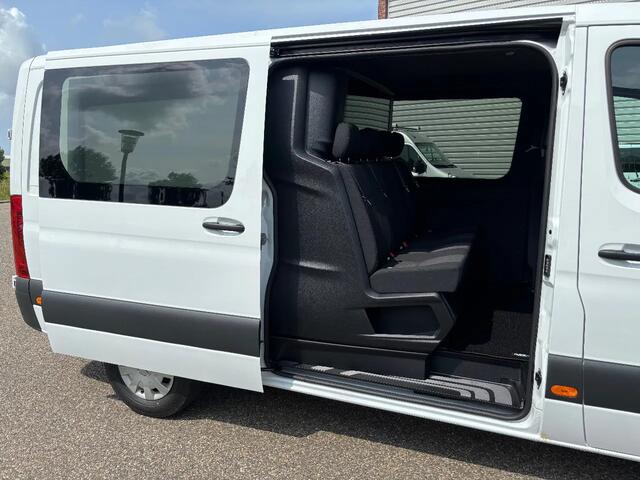 Mercedes-Benz SPRINTER 317CDI L2H1 Dubbelcabine 6+1 Pers Automaat Airco Navi Camera 3500KG Trekhaak NIEUW BPM VRIJ