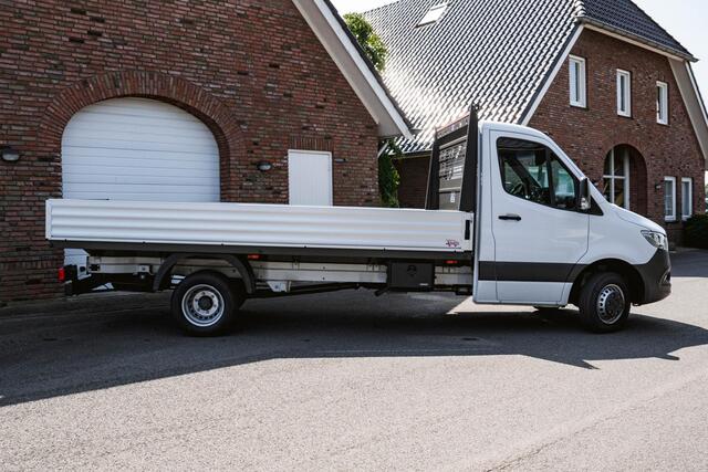 Mercedes-Benz SPRINTER 515 CDI 150 pk Pick Up / Open Laadbak Dubbel Lucht Airco, Apple Carplay, Cruise Control, Nieuw ongebruikt 3-Zits