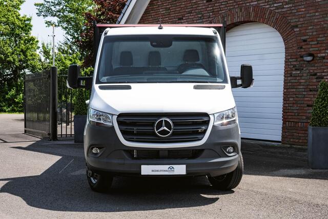 Mercedes-Benz SPRINTER 515 CDI 150 pk Pick Up / Open Laadbak Dubbel Lucht Airco, Apple Carplay, Cruise Control, Nieuw ongebruikt 3-Zits