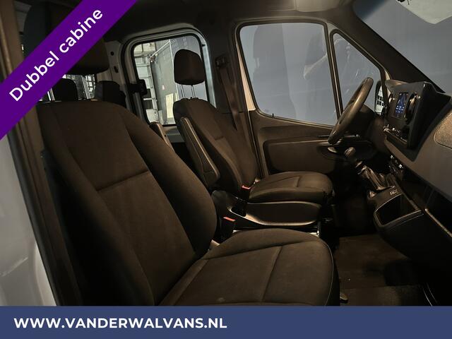 Mercedes-Benz SPRINTER 314 CDI 143pk Pick-Up Open Laadbak 1000kg Kraan Dubbele Cabine Euro6 Airco | 3500kg Trekhaak | 6-Zits Apple Carplay, Android Auto, Cruisecontrol