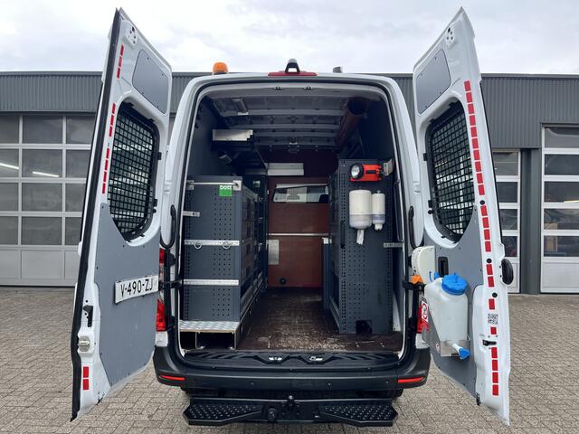 Mercedes-Benz SPRINTER 314 2.2 CDI L2H2 Servicewagen Kastinrichting Airco Cruise controle Trekhaak 2800kg Trekgewicht Omvormer Apple carplay 360*Camera 1e Eigenaar Euro 6 Bpm vrij voor particulier gebruik!!