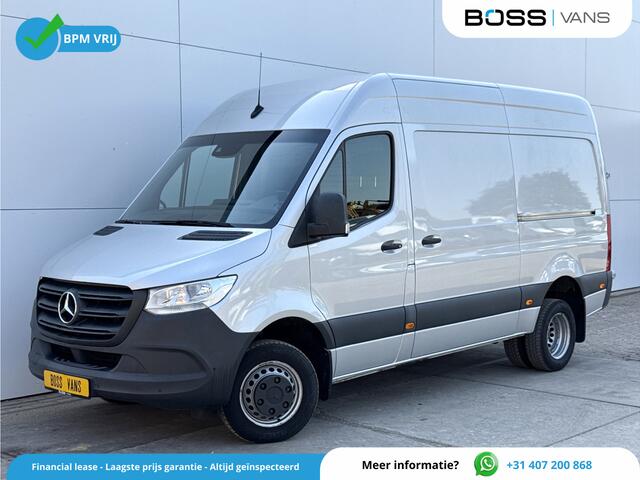 Mercedes-Benz SPRINTER 516 2.2 CDI L2H2 Dubbellucht Dubbele Schuif Climate Control Carplay Stoelverwarming Parkeersensoren voor achter